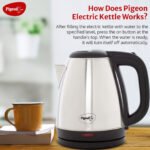 Top 5 Reasons to Choose the Pigeon by Stovekraft Amaze Plus Electric Kettle Price Under Rs600