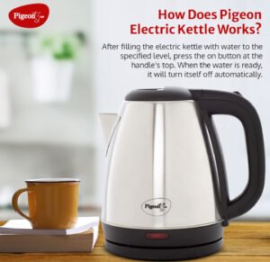 Read more about the article Top 5 Reasons to Choose the Pigeon by Stovekraft Amaze Plus Electric Kettle Price Under Rs600