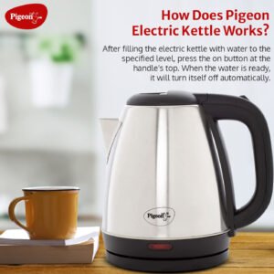 Top 5 Reasons to Choose the Pigeon by Stovekraft Amaze Plus Electric Kettle Price Under Rs600